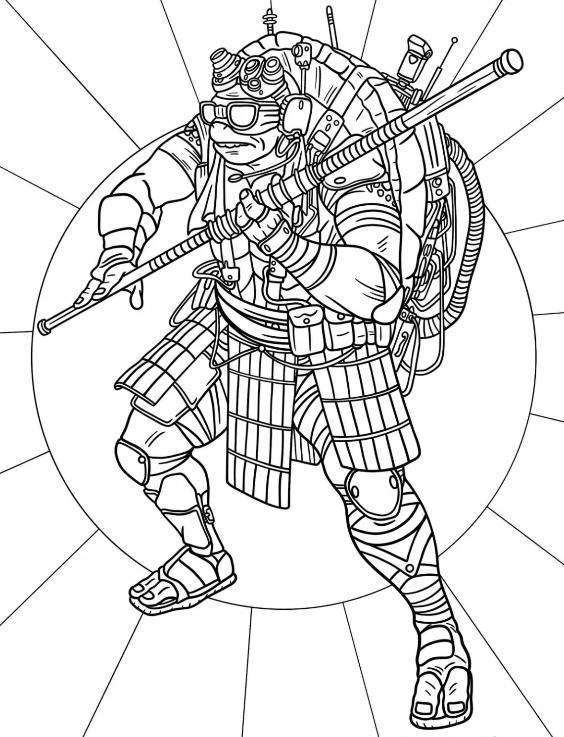 desenhos tartarugas ninja para imprimir