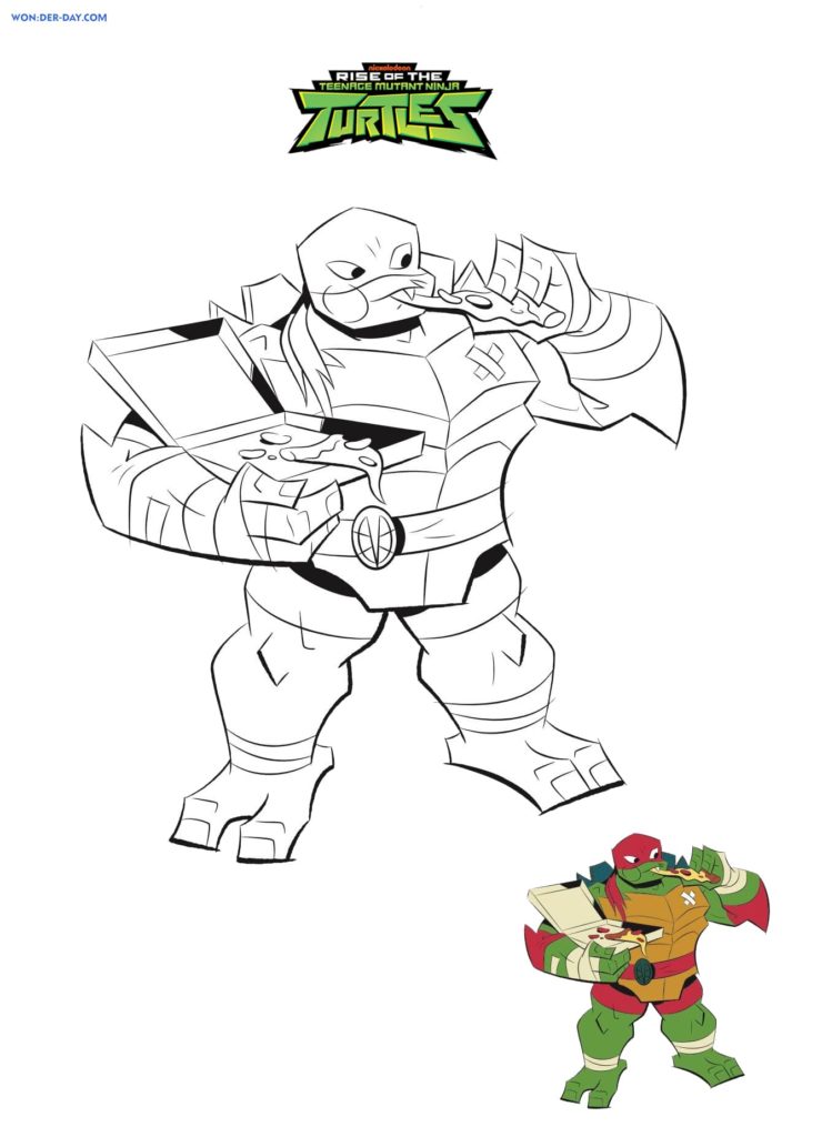 tartarugas ninja para pintar