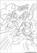 colorir vingadores thor