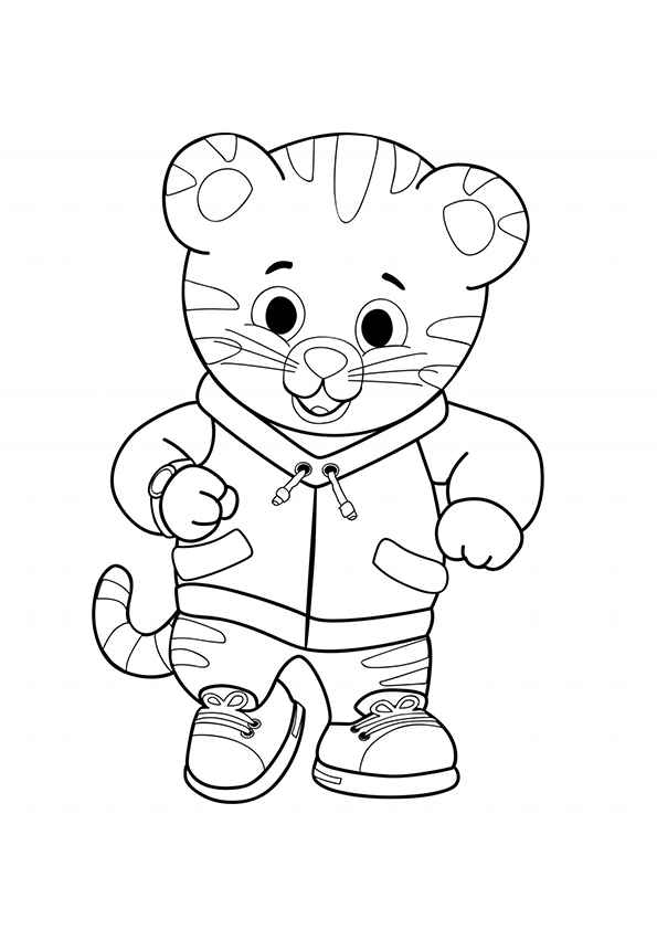 tigre para pintar