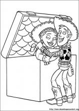 woody para colorir