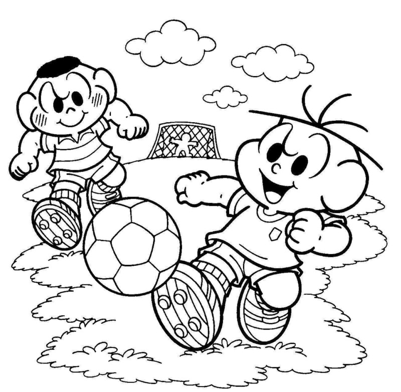 desenhos da turma da mônica para imprimir
