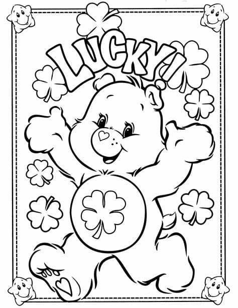 desenhos para colorir ursinhos carinhosos para imprimir