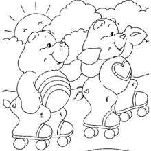 urso zangado para colorir