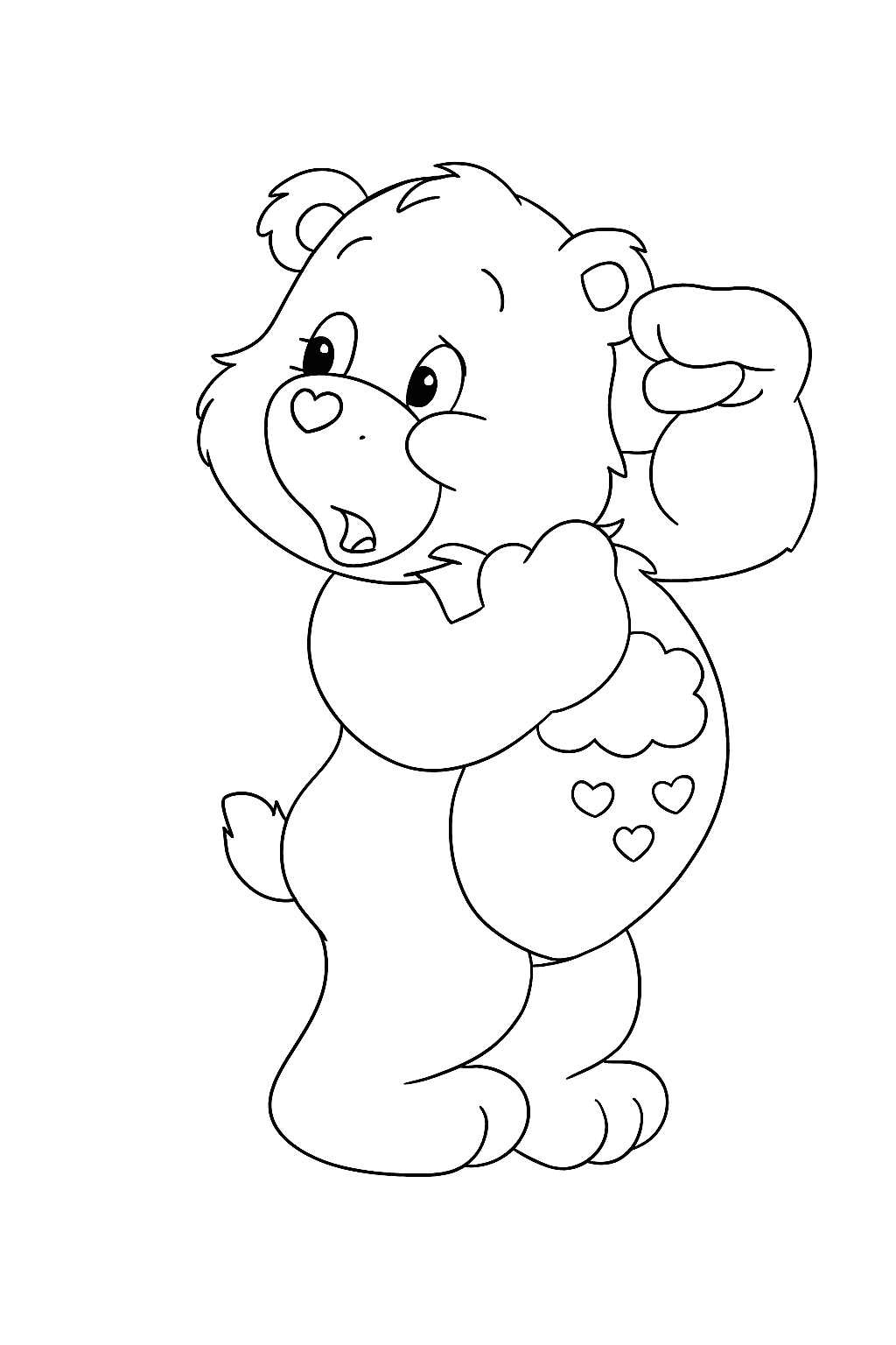 urso share bear para colorir