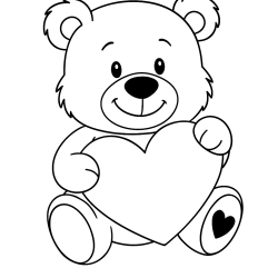 desenhos de ursinhos fofos para imprimir