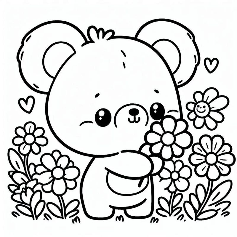 desenhos de urso polar para colorir