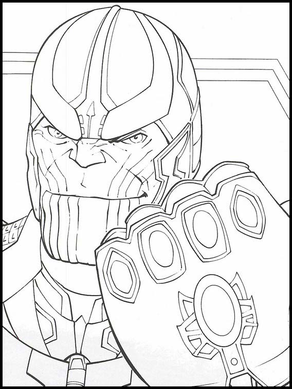 desenhos do thor para colorir