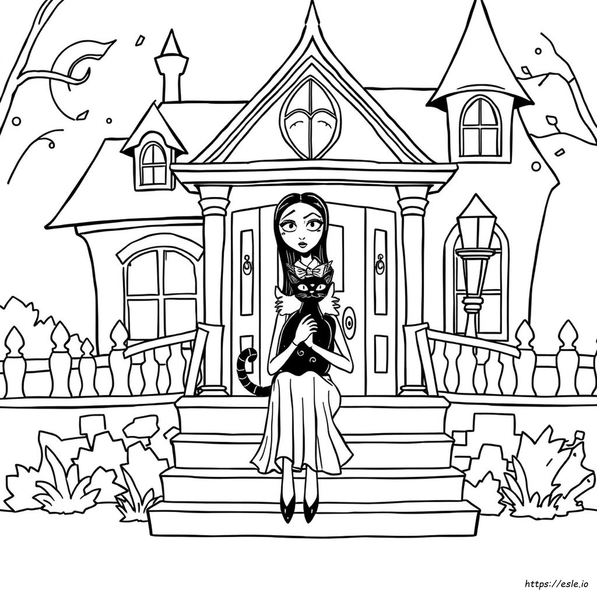 wandinha desenho realista