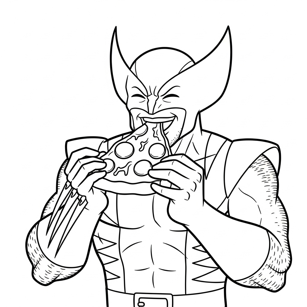 desenhos Marvel para colorir